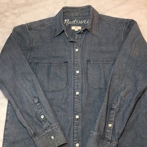 Women’s madewell classic denim shirt
